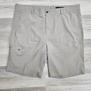 GREG NORMAN Mens Khaki Tan Shorts Size 38